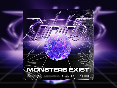 Orbital | Monsters Exist | Album Cover Design album cover album cover art album cover design albumcoverdesign c4d cinema 4d cover design design graphic design graphicdesign music