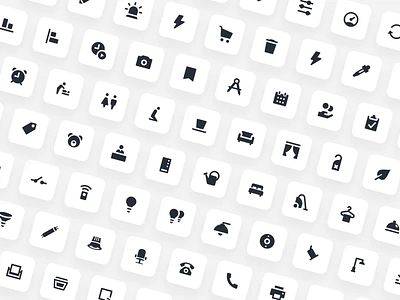 Interact — Icons design system icon design icons icons set iconset interact signify