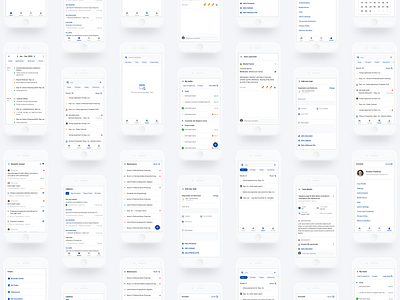 Joinder- mobile management platform for legal. app dashboard enterprise interface legal management mobile saas ui user experience user interface ux website