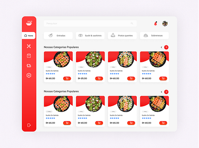 Aplicação web para restaurante delivery