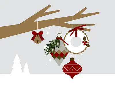 Xmas Card - Xmas tree christmas christmas card esfera illustration ornaments vector xmas xmas card xmas tree