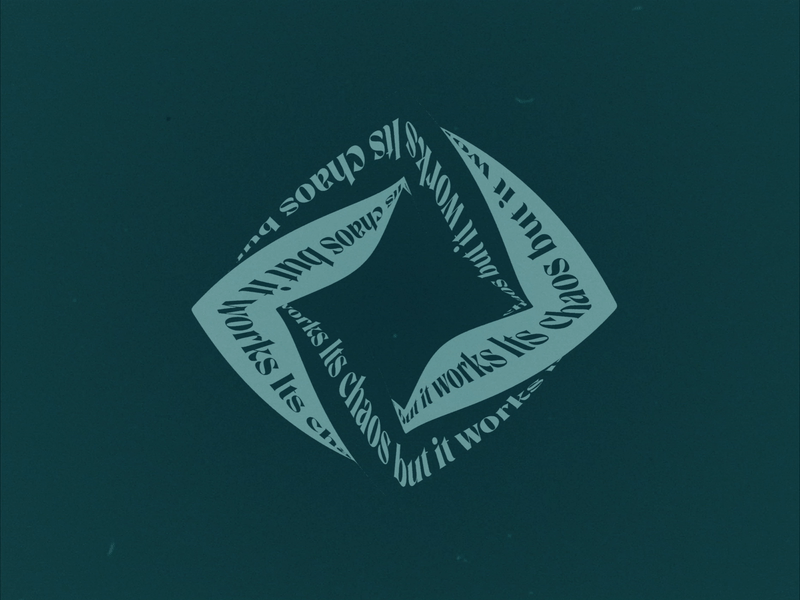 Four Cypresses 3d 3drender c4d cinema4d corona design illustrator octane typography