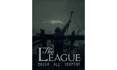 "The League" - Poster based on Bloodborne covenant, "The League" bloodborne darksouls design graphic design illustrator poster poster art poster design typography vector