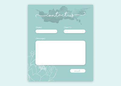 Contact us - DailyUI #28 contact contact form contact page contact us contacts daily ui dailyui dailyui 028 dailyui day28 dailyuichallenge day 28 design french ui