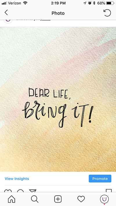 Dear Life, Bring It! design hand lettering lettering lettering art lettering artist modern calligraphy