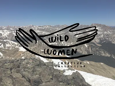 Wild Women Creative Collective Logo branding branding and identity branding concept branding design design hand lettering handlettering illustrated logo illustration illustration art illustrations lettering art lettering logo logo logos logotype
