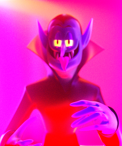 VAMPIRO 3d character dracula octane people render vampire