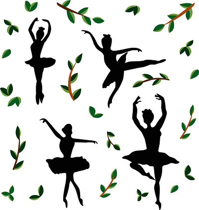 ballerina ballet ballet dancers dancers dancing girls illustration illustrator