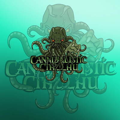 Cannibalistic Cthulhu art characterdesign esport game gaming illustration logo stream streamer streaming twitch twitch logo