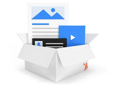 Migration 3D Render 3d 3d art 3d render adobe dimension agency blender header image hubspot migration replatform