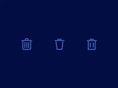 Delete Icon design icons illustration illustrations ui vector