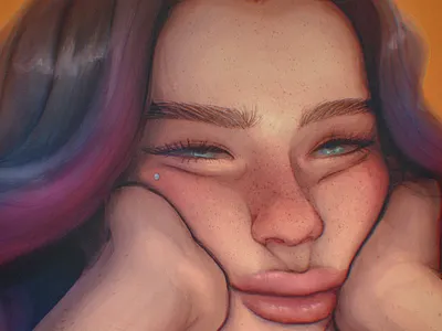 Portrait of Sara animation art cartoon cute design digital digital art digital illustration fashion female guatemala illustration pixel pollitq portrait procreate