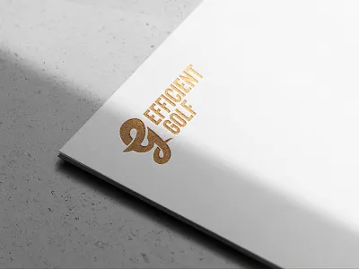 Efficient Golf branding brand design brand identity branding golf branding golf logo logo logo design logotype