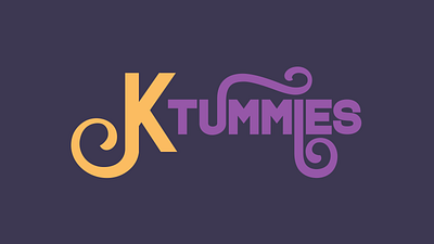 KTummies Branding brand identity branding logo logodesign logotype