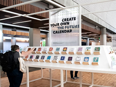 Make Your Own Calendar branding conference design design event event branding event design events experience design experiential design illustration typography