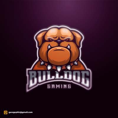 bulldog branding character characterdesign design esport illustration illustrator logodesigners mascot vector