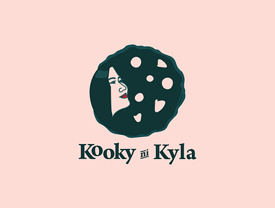 Kooky ni Kyla branding cookies design identitydesign illustration logo typography