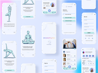 Yoga App ui uidesign