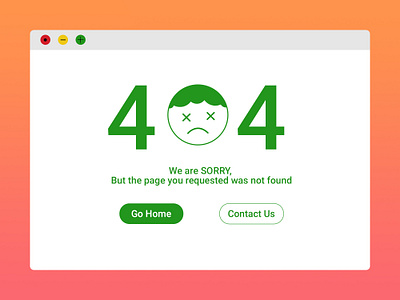 DailyUI 08/100 - 404 page 404page dailyui dailyuichallenge design flat icon ui ux web website