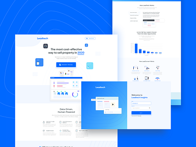 Leadtech website daily design daily design challenge daily ui ui ui ux website