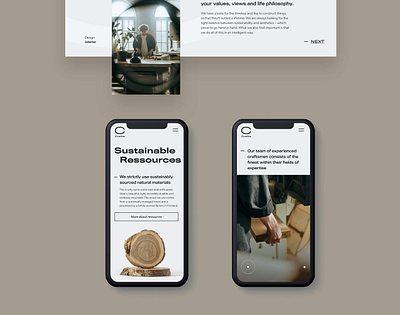 Crafta Wooden handcrafts | Mobile Design mobile responsive uidesign uiux