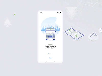 Transport tracking app figma illustrator map mobile app mobile app design mobile ui navigation navigator principle public transport routes search search bar smart city track transport transportation ui ux webdesign