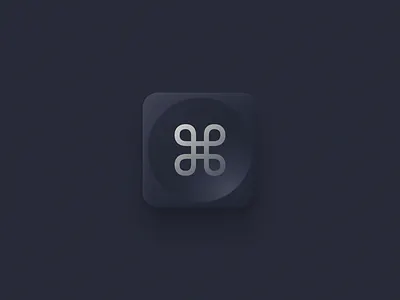 CMD app icon cmd command icon iconography