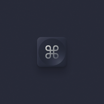 CMD app icon cmd command icon iconography