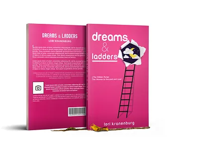 Book Cover - Ebook Cover - Amazon Kindle Cover author book cover mockup book design books branding cover design dreams ebook cover ebook design illustration kdp kindle ladders layout mockup packaging paperback self publishing women writers