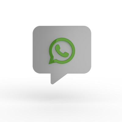 Social media minimalist 3d button icon 3d blender button media minimalist social