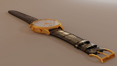 Tissot Tradition Chronograph 3d blender tissot watch