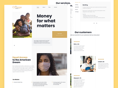 Change company design main page ui ux website