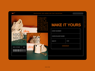 Daily UI 002 - Credit card checkout daily ui daily ui 001 dailyuichallenge design ui ui design ux ux design