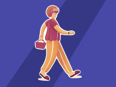 Shopping branding illustration illustrator life procreate shop shopping vector woman