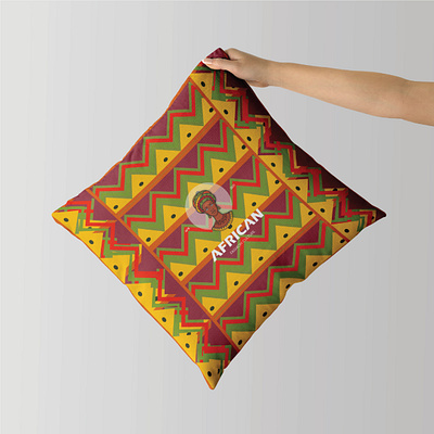 Pillow of Kitenge