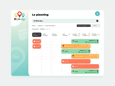 Calendar app app design calendar app calendar design calendar ui color ui uidesign uiux webapp webdesign