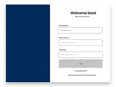 SIGN IN PAGE design ui ui design web ui design