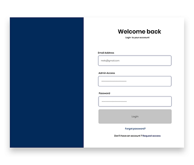 SIGN IN PAGE design ui ui design web ui design