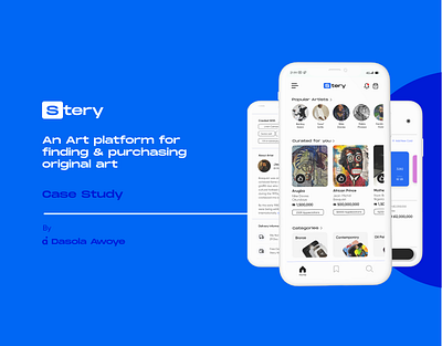 An Art platform for finding and purchasing original art app art contemporary art design minimal typography ui ux