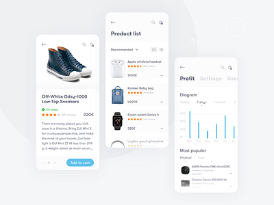 Mobile app interface design design flat graphic interface mobile app mobile design mobile ui modern shop ui ux web