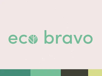 Eco Bravo Brand branding eco eco brand eco friendly eco logo ecological environment environmental logo green logomark logomarks nature logo sustainability sustainable visual identity