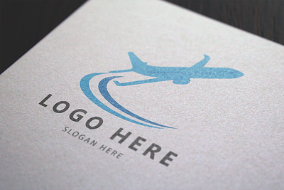 Aeroplane Logo aeroplane airline logo blue logo branding design easy logo logo mockup logo professional logo vector