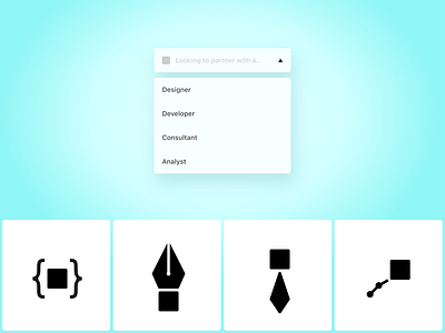 Dropdown design 027 027 dailyui dailyuichallenge icon design illustraion mobile ui ux