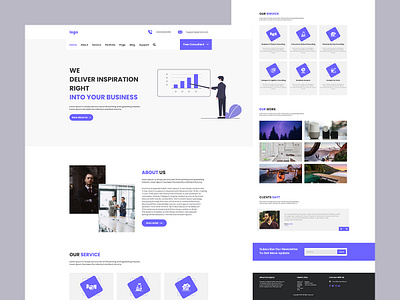 creative corporate landing page web template design agency template business agency corporate creative landing page design design ecommerce header homepage landing page design landingpage mobile app design section design template ui template uiux ux web design web page design web template webdesign