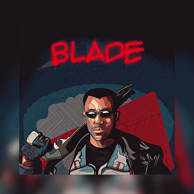 Blade character design comic illustrator marvel comics procreate protoart the protoart vampires