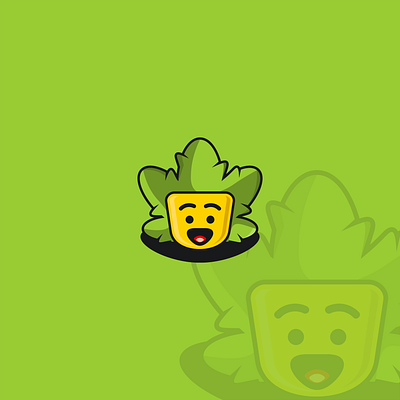 greenemoji design flat logo vector