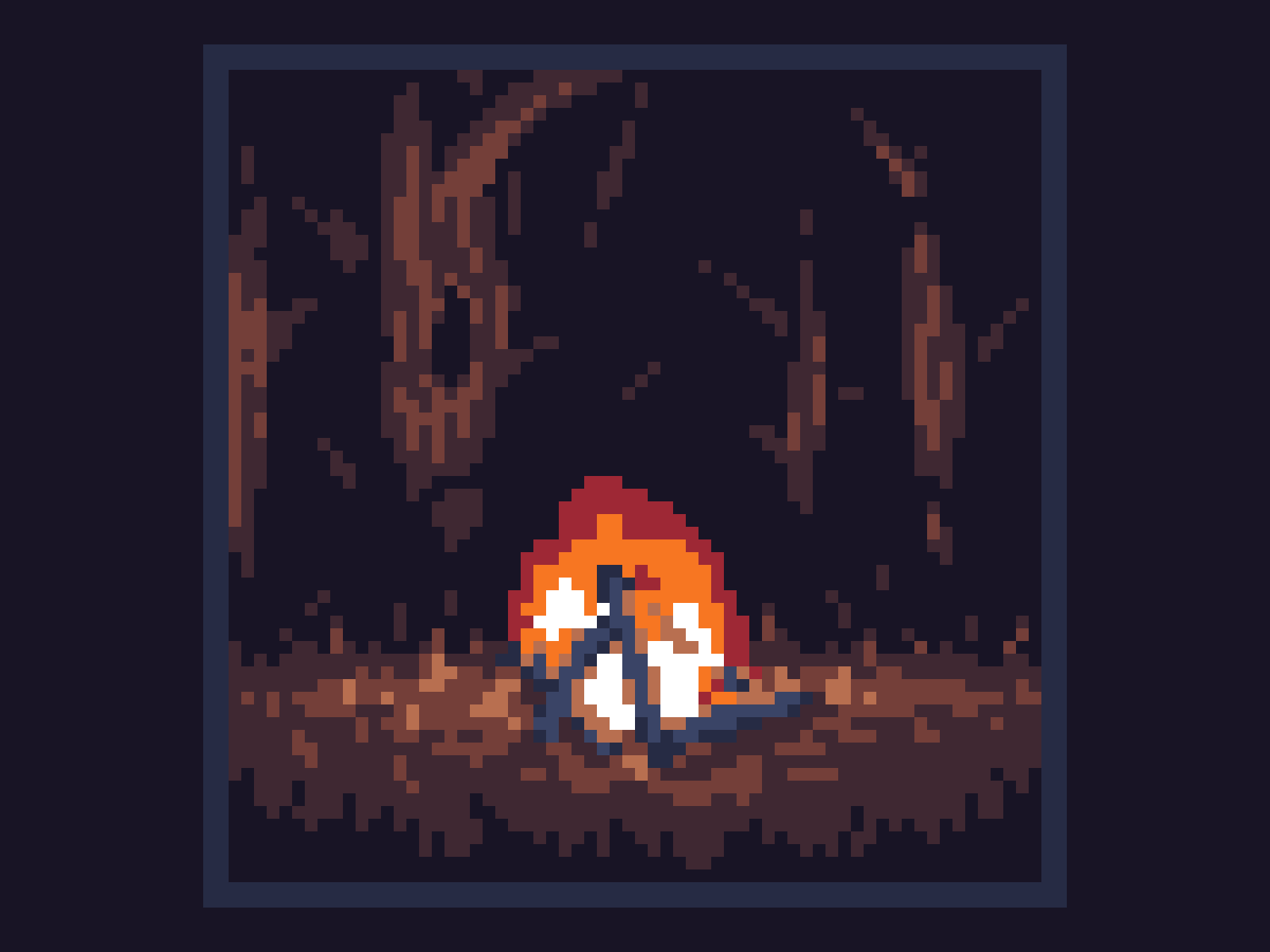 Campfire animated gif animation animation 2d campfire fire looping pixel pixelart woods