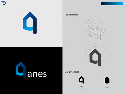 anes estate brand identity branding design icon identity logo logo design logo designer logotype realestate vector