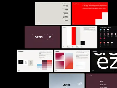 BrandBook 2 app app design art direction branding design layout swiss ui uiux