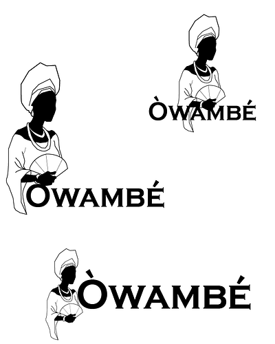 owambe design illustration logo